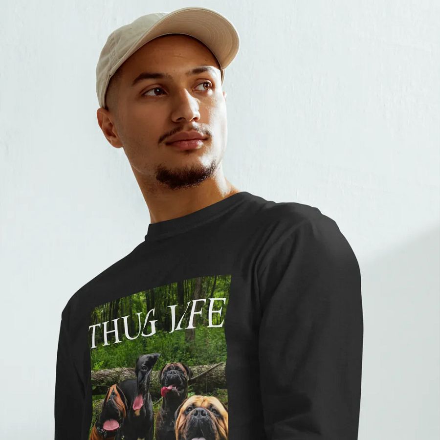 Thug Life Long Sleeve Shirt product image (5)