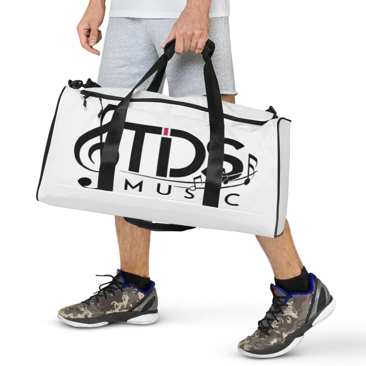 TDS Music White Duffle Bag product image (1)