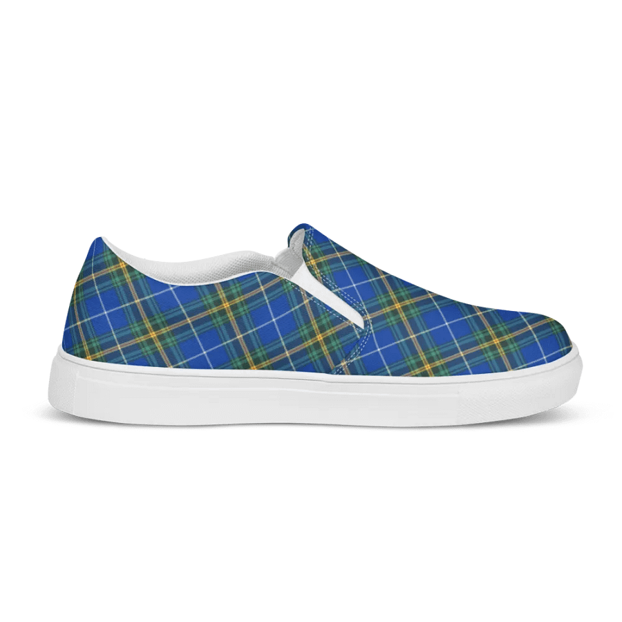 Nova Scotia Tartan Men's Slip-On Shoes product image (5)