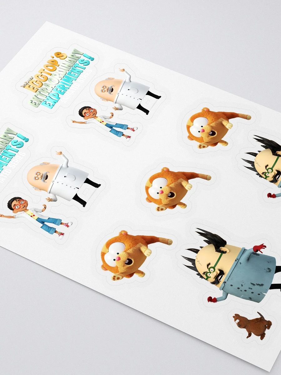 Prof. Eggtop Title Group Stickers - Large product image (3)