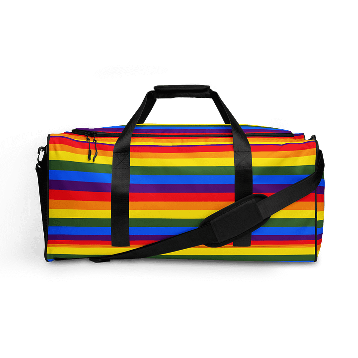 LGBTQIAP2S+ 2025, Sounds Queer I'm In, Duffel Bag product image (1)