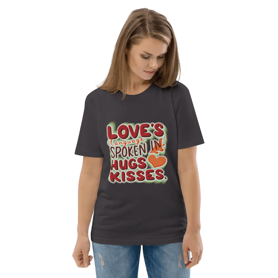 Love's Language spoken in hugs & Kisses T-shirt product image (7)