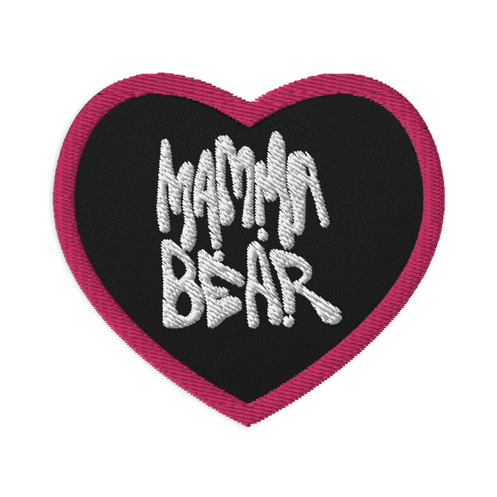 MammaBear Heart Badge product image (1)