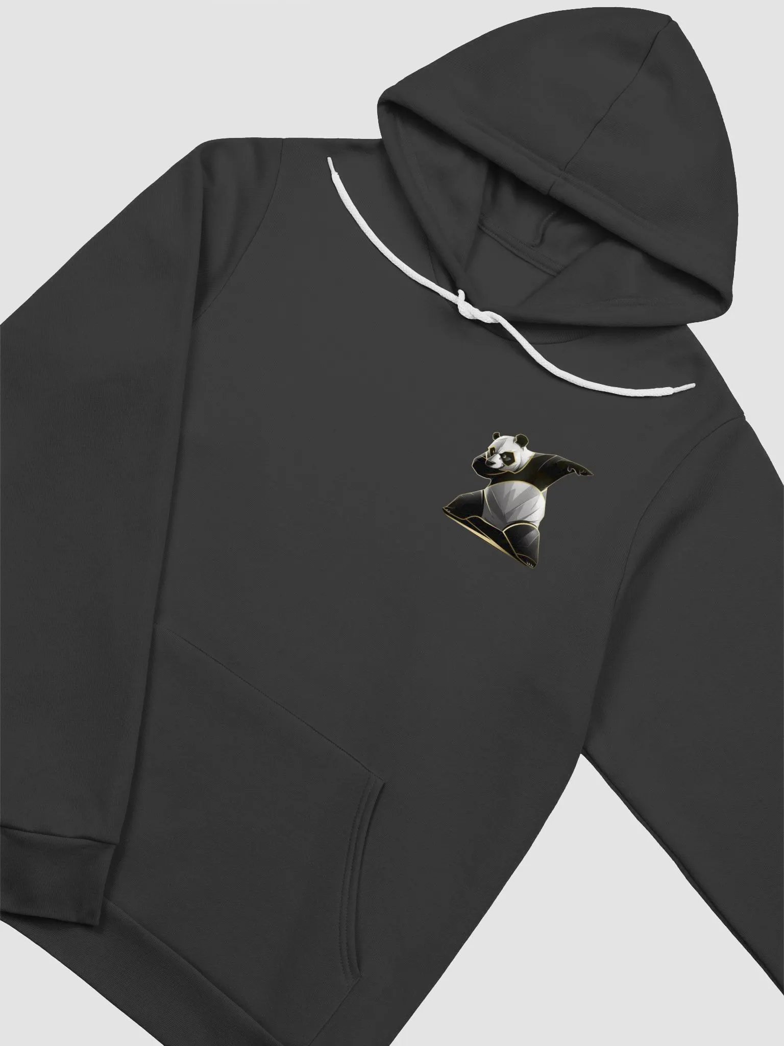 Golden Panda Geometric Hoodie product image (3)