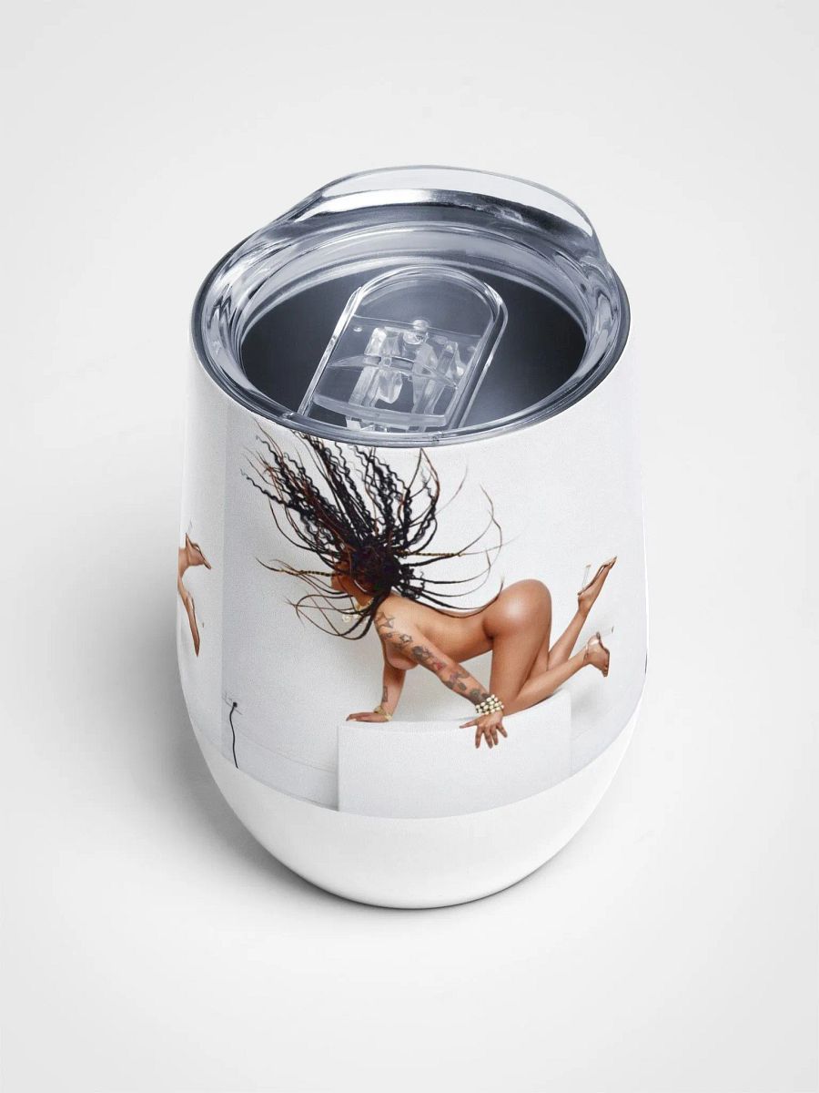 Naked in Pearl Wine Tumbler product image (4)
