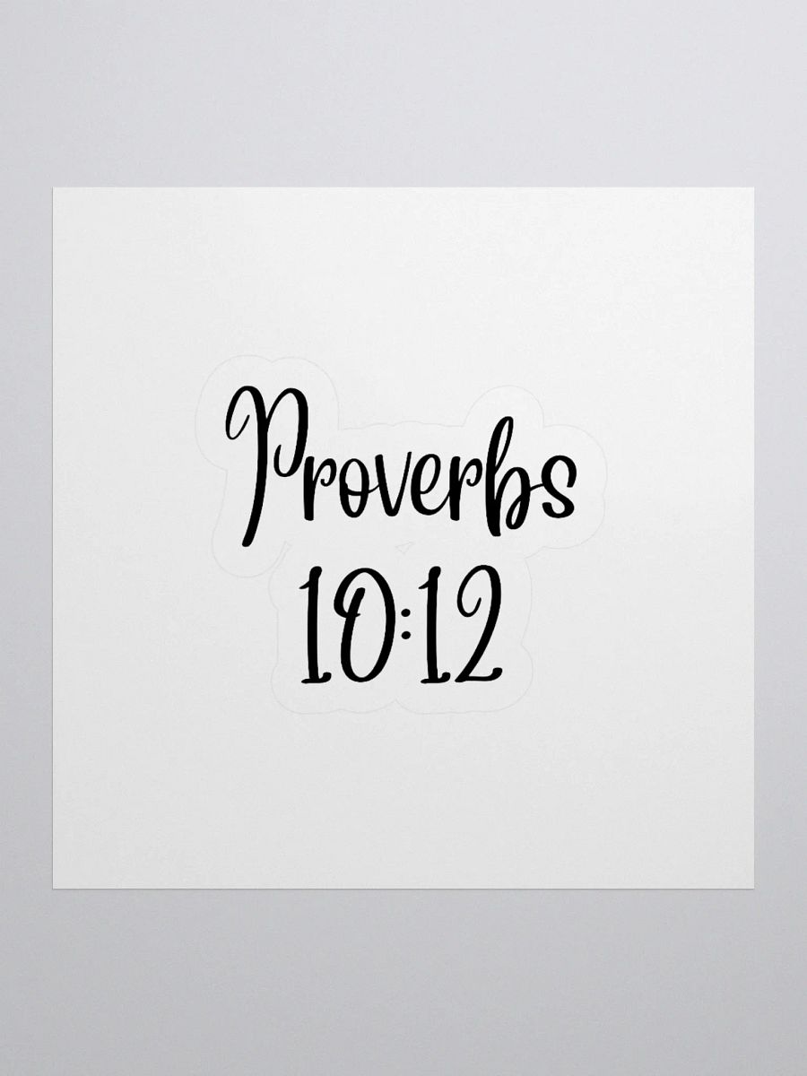 Proverbs 10:12 product image (2)