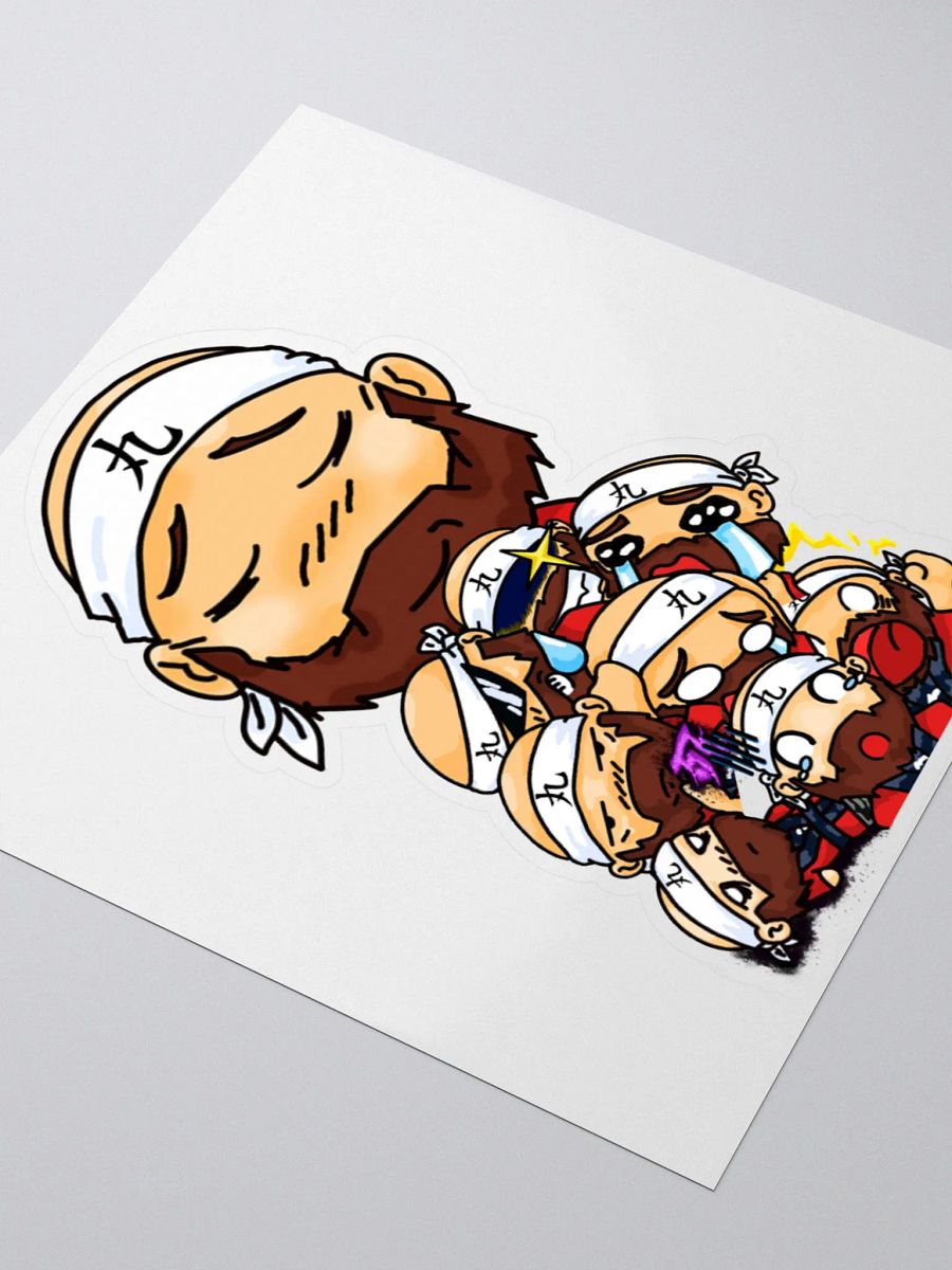 Many Faces of Blitz sticker! product image (3)