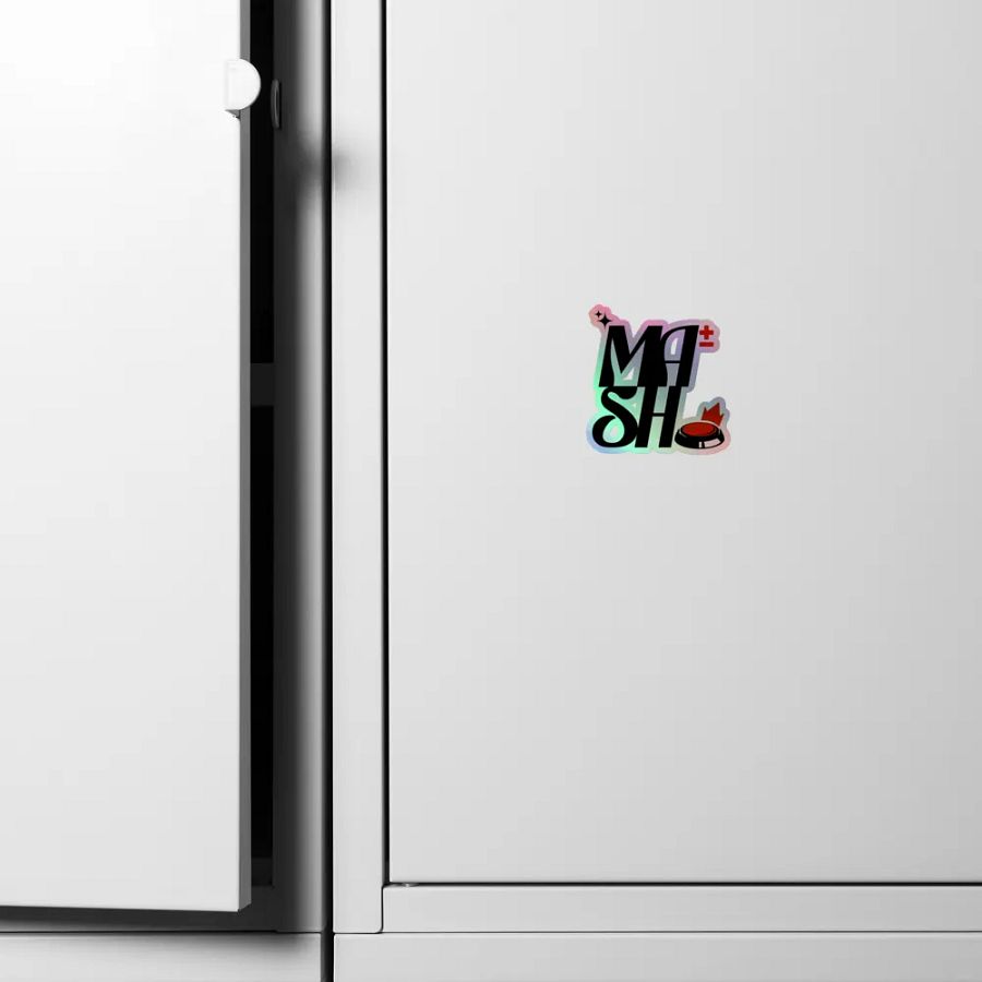 Official MASH Holo Die Cut Sticker product image (4)