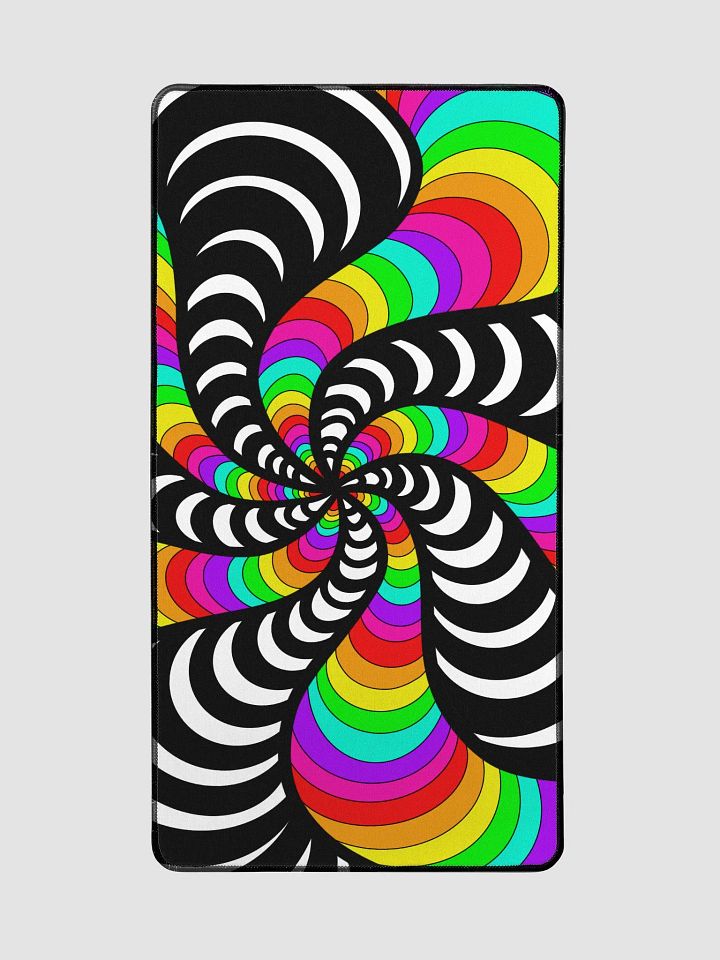 Trippy Spiral Desk Mat product image (2)