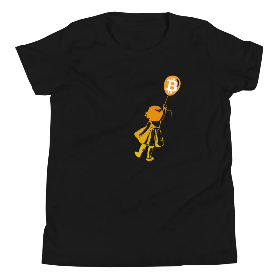 Bitcoin Balloon Youth T-Shirt product image (3)