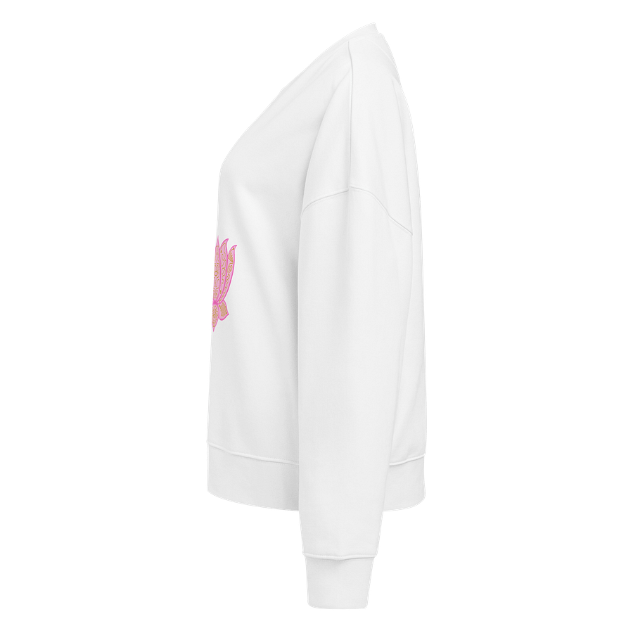 Lotus Bloom Organic Sweatshirt product image (3)