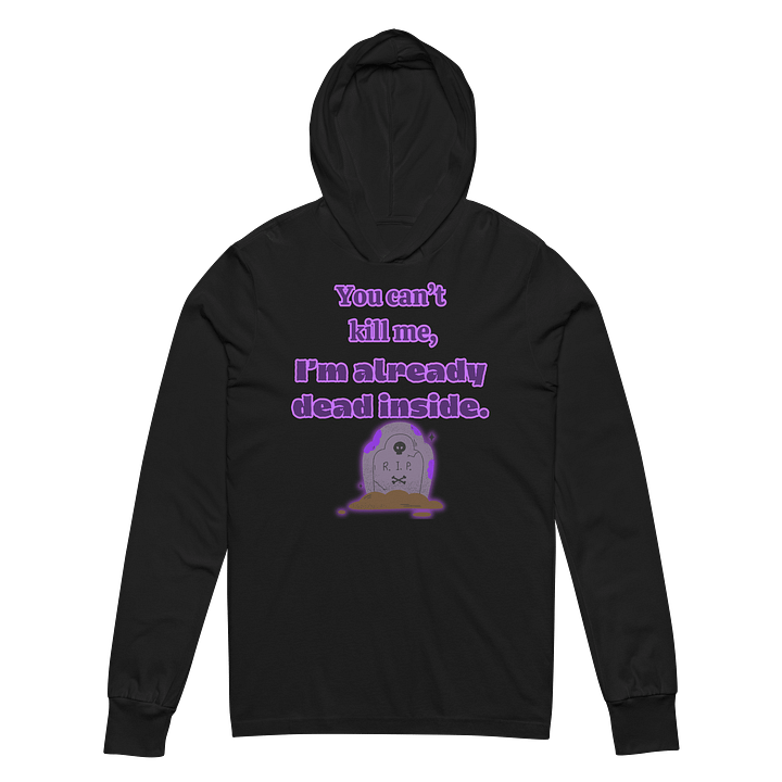 R.I.P. Inside Hooded Long Sleeve Tee product image (6)