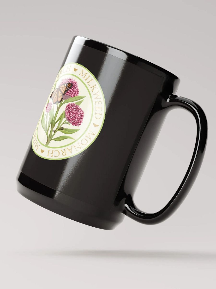 Monarch - Milkweed Black Mug product image (2)