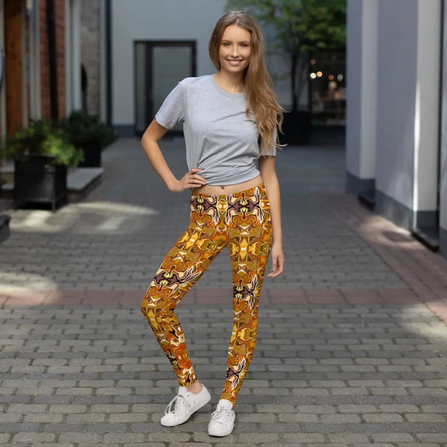 Autumn Kaleidoscope Leggings product image (9)