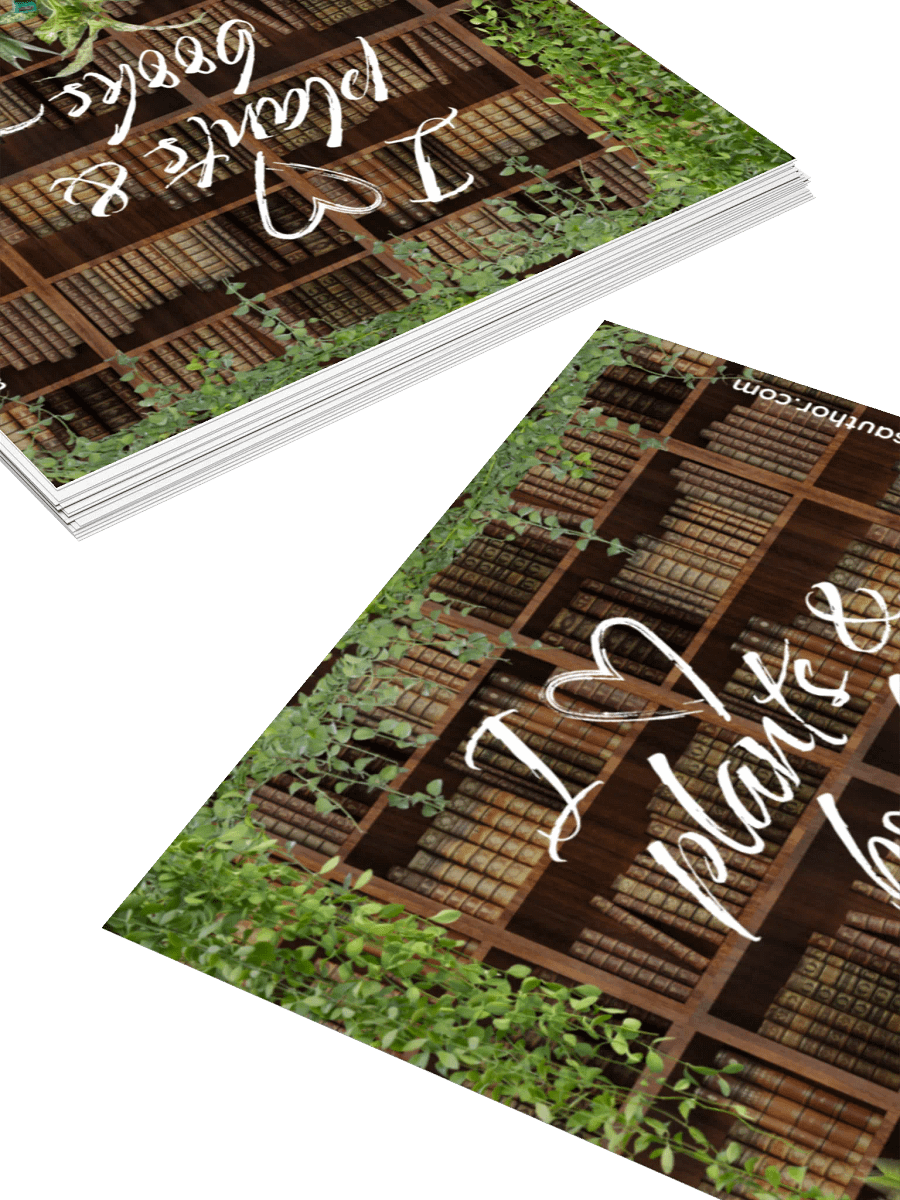 Plants & Books Kiss-Cut Stickers product image (4)