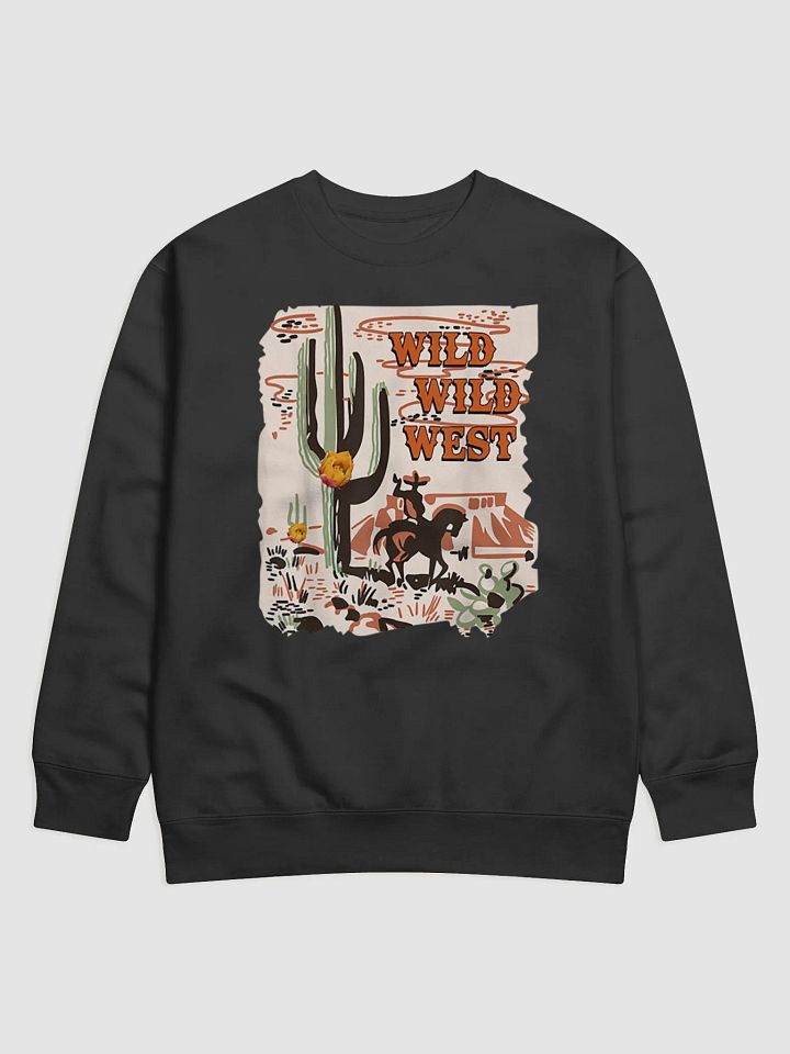 Retro Cowboy Wild Wild West Desert Cactus Western Cowgirl product image (1)