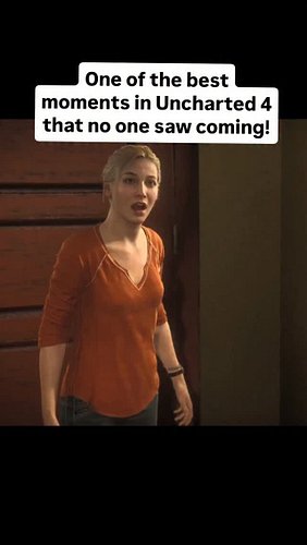 One of my fav moments in Uncharted 4 was the emotional scene between Nathan and Elena. A scene that we've never seen in any o...