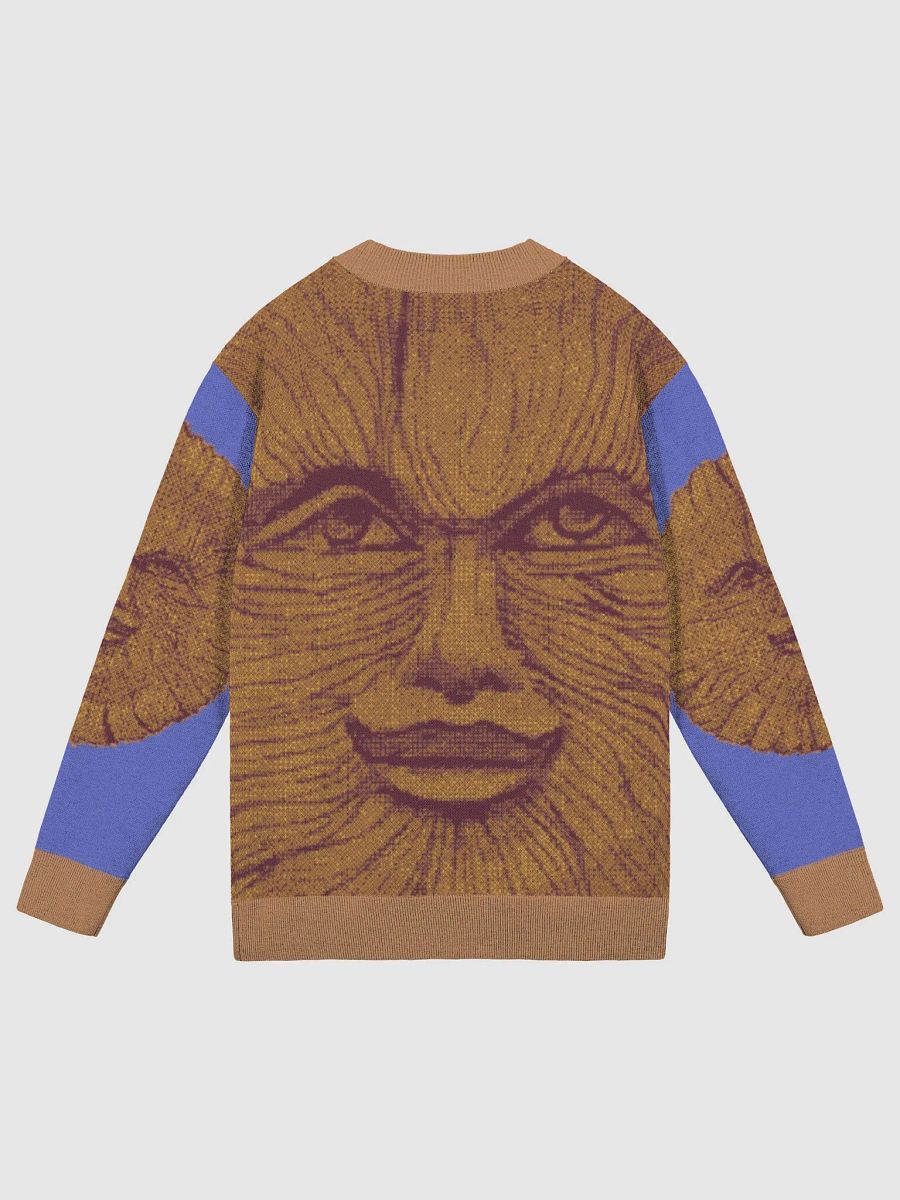 Green Man knit cardigan blue variant product image (9)