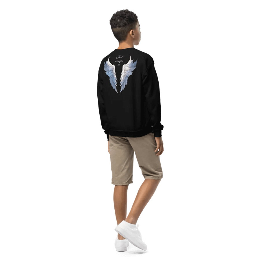 Feathered Whimsy Youth Sweatshirt product image (9)
