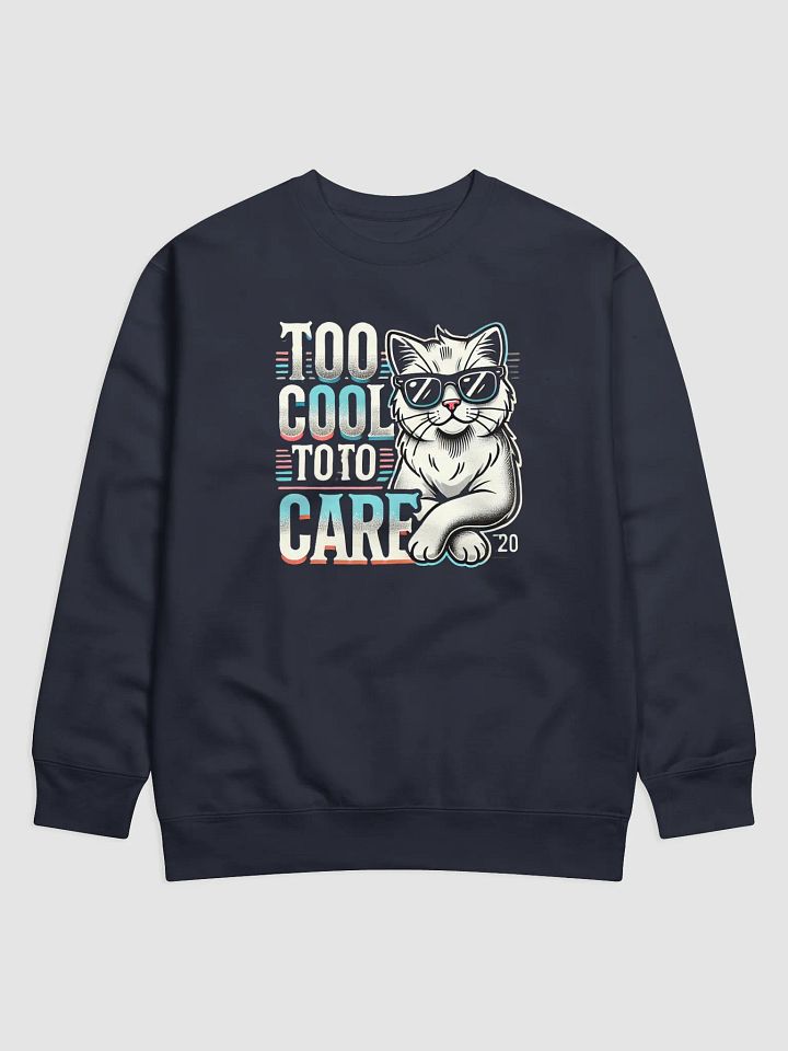 Cool Cat Attitude Premium Sweatshirt product image (5)