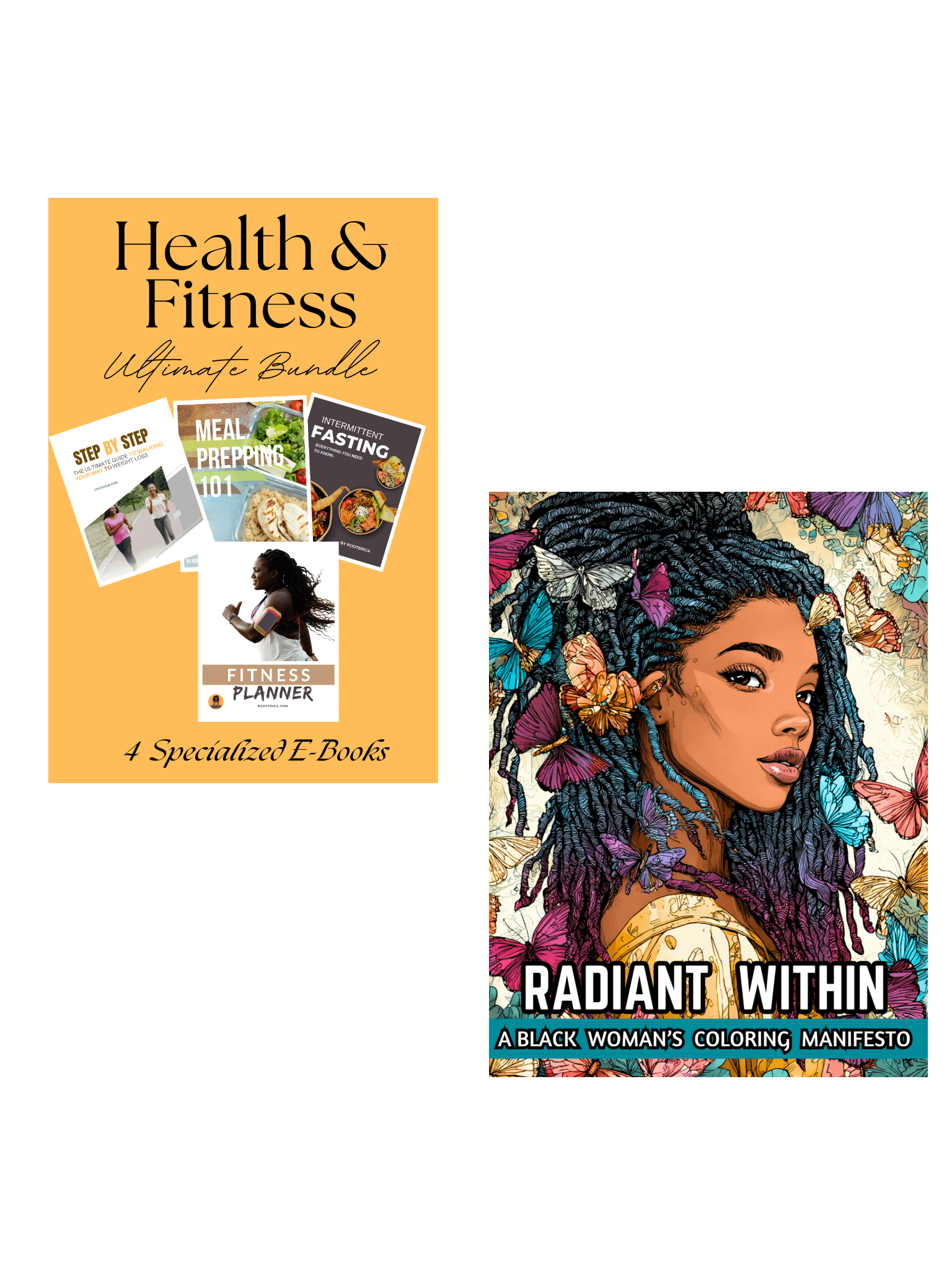Radiant & Rooted™ Self-Care Coloring + Wellness Bundle product image (1)
