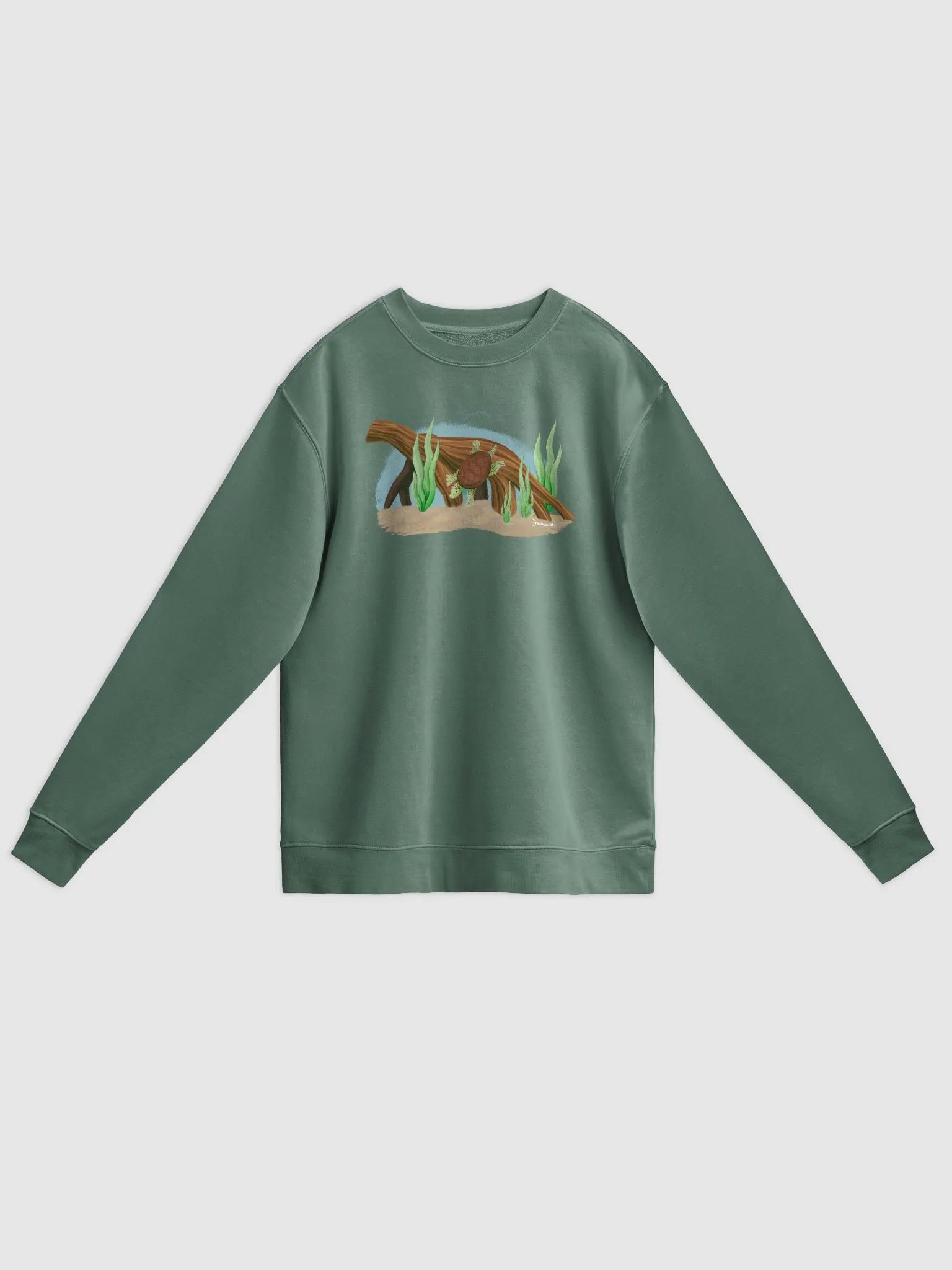 Log Sweater ~ Aquarium Collection product image (1)