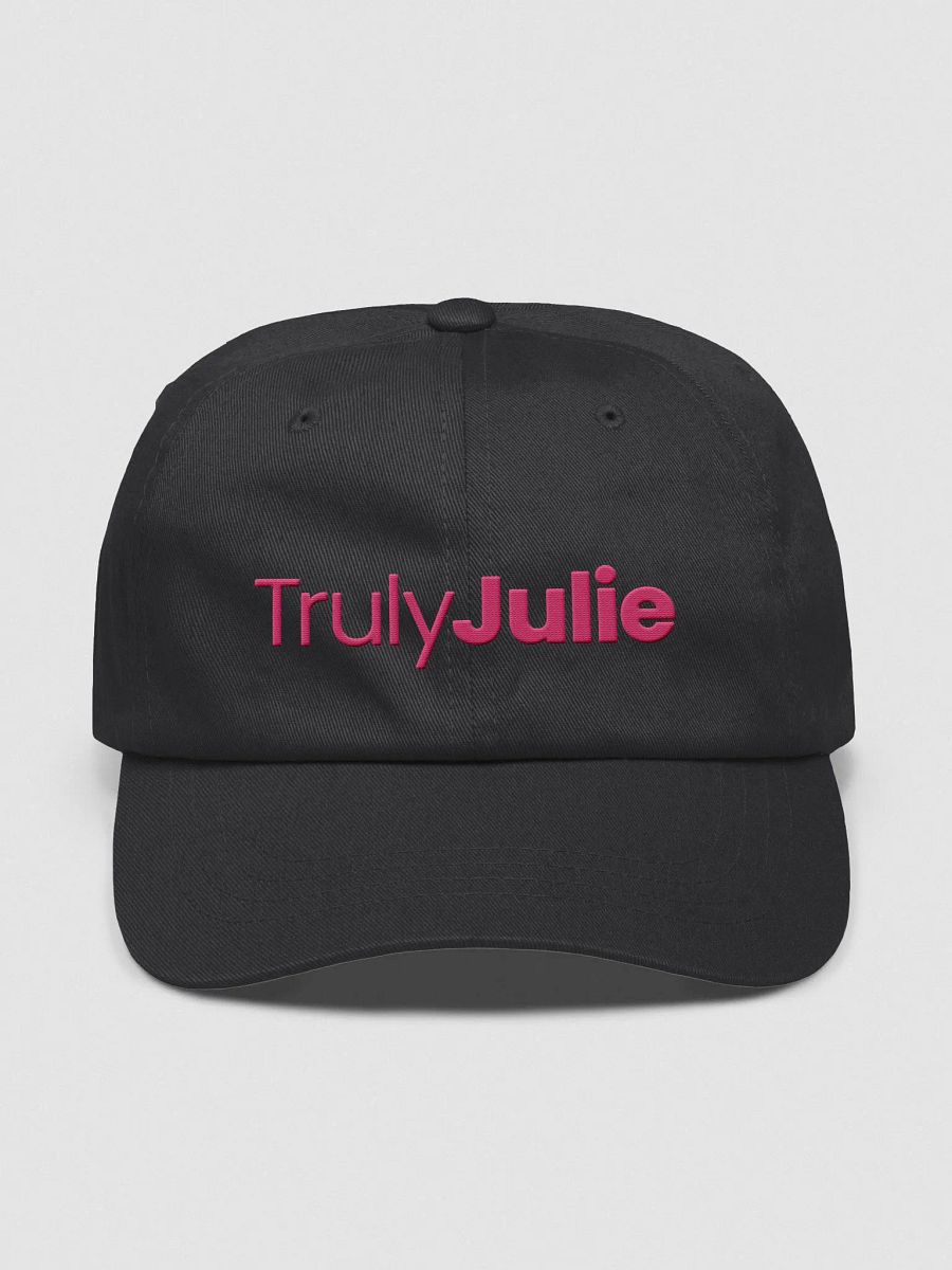 TrulyJulie Classic Hat (Pink Text) product image (1)
