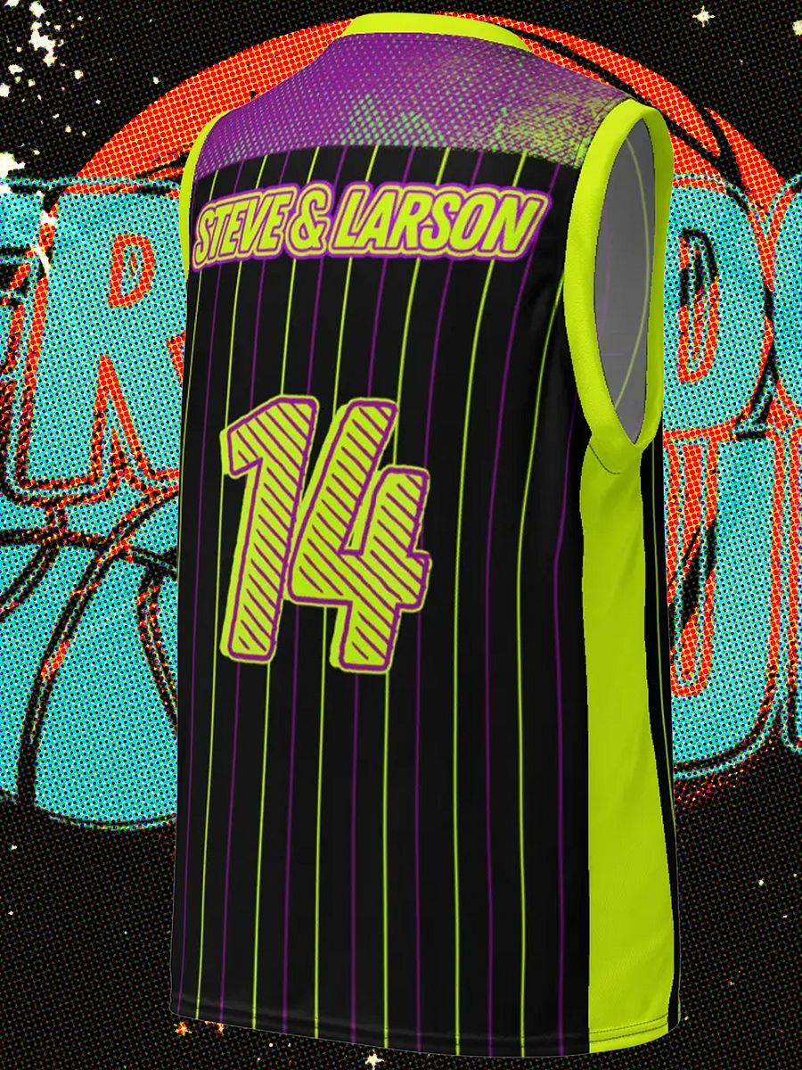 Friendo Club BALL LOGO Volt & Purp Jersey product image (3)