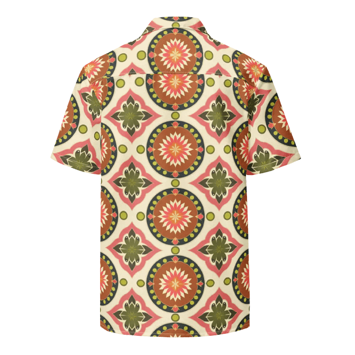 Vintage-Inspired Geometric Shirt product image (2)