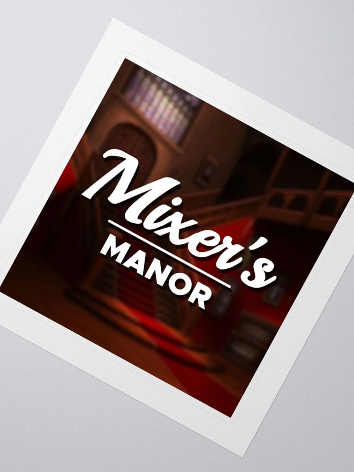 Mixer's Manor Logo Sticker product image (4)
