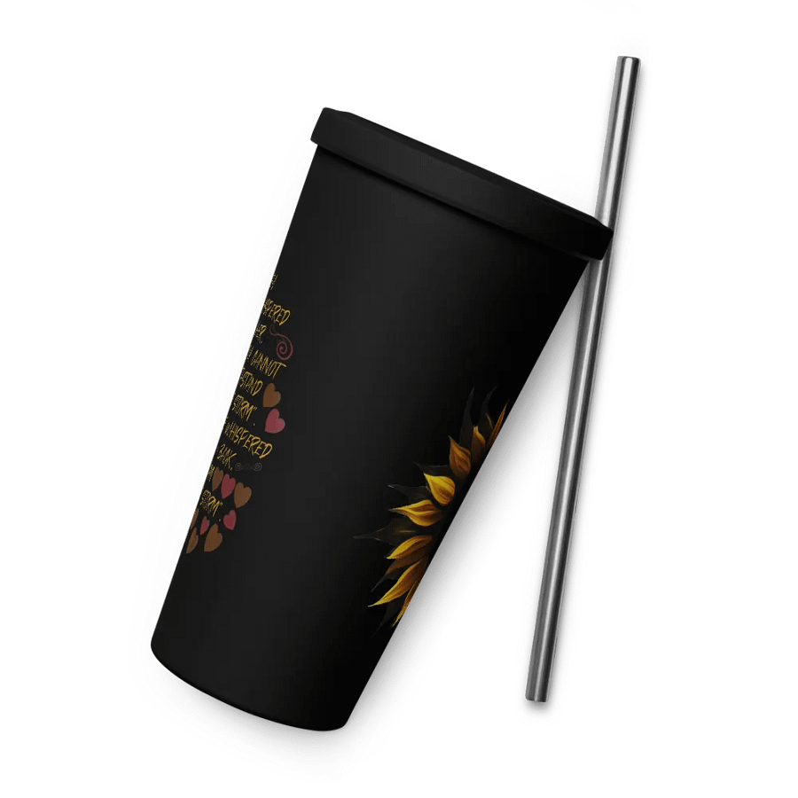 I Am the Storm Sunflower Insulated Tumbler product image (6)