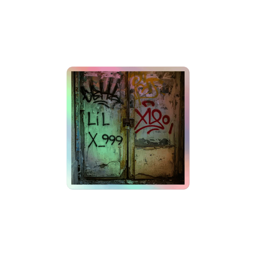 Graffiti Dreams Holographic Sticker Set the best teen rapper product image (1)