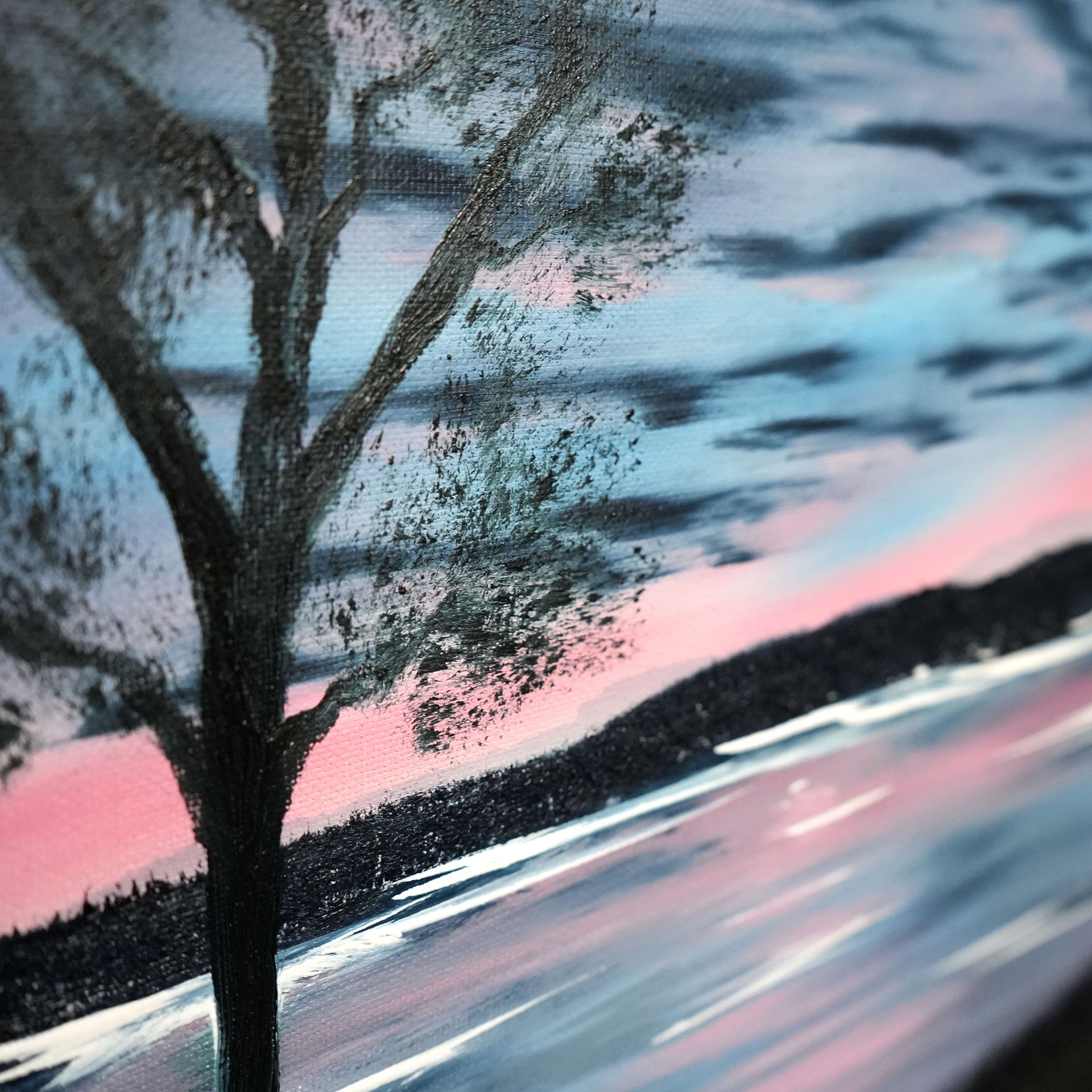The Mornings Glow (Original) 12x12 Canvas product image (4)