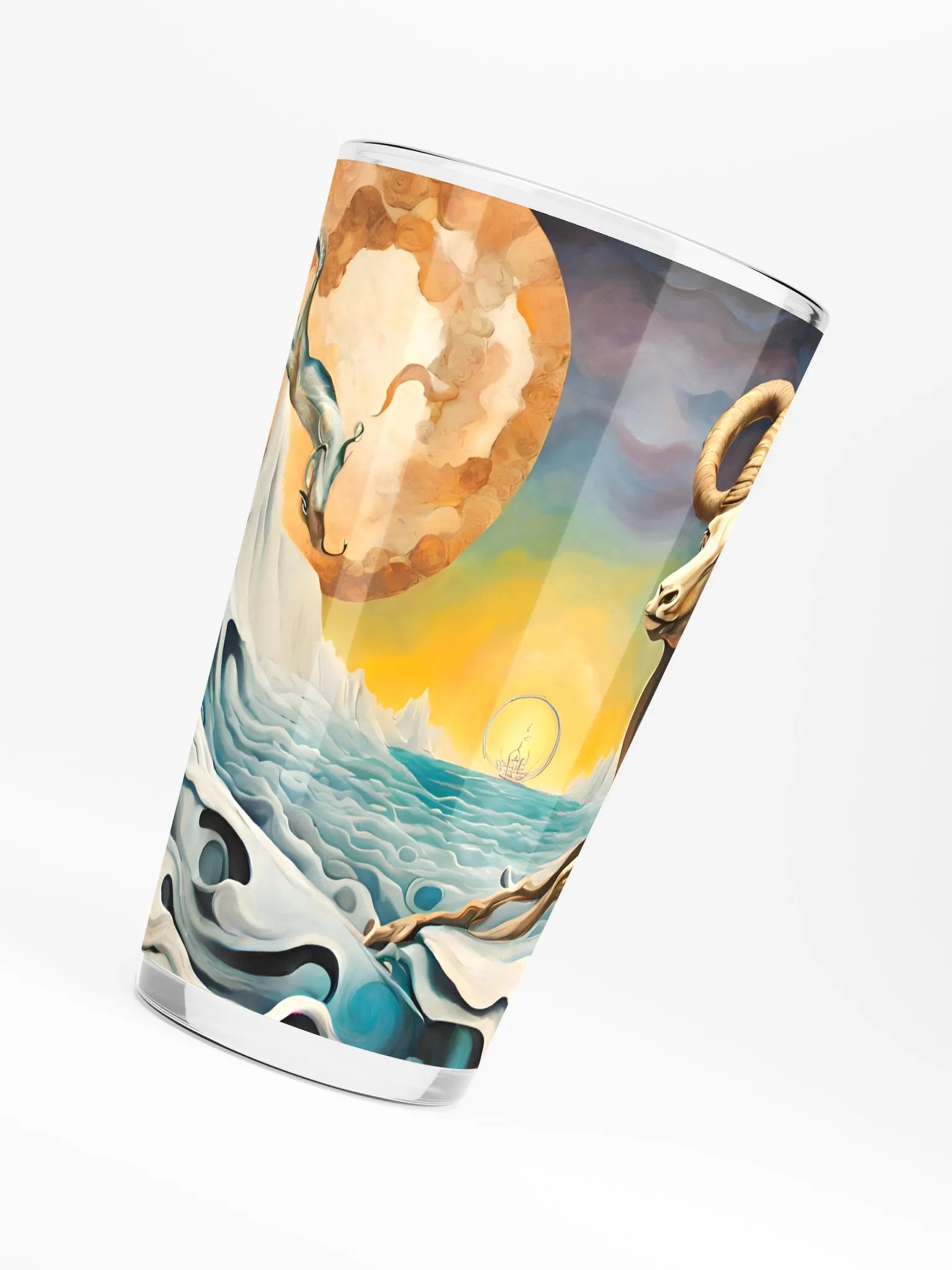 Capricorn - Salvador Dalí Zodiac Decoded: Unveiling Dalí's Surreal Cosmic Delirium product image (6)