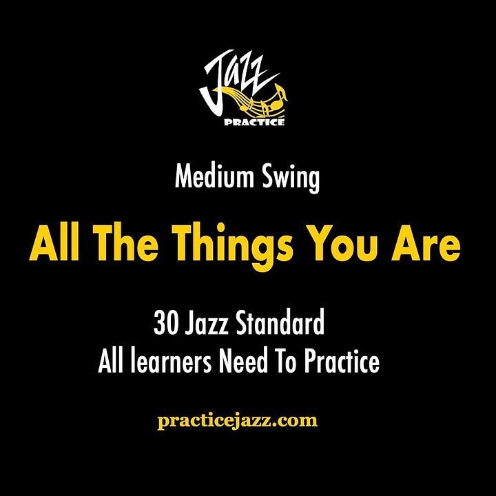 All The Things You Are Jazz Backing Track | Solo & Improv Practice product image (1)