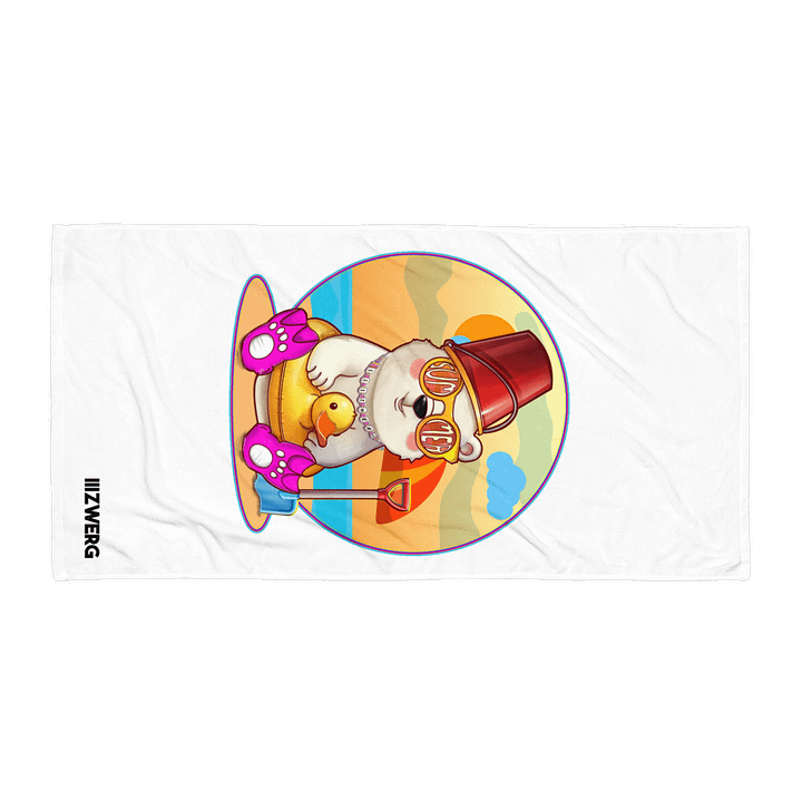 Sunset Bear Summer Towel product image (1)