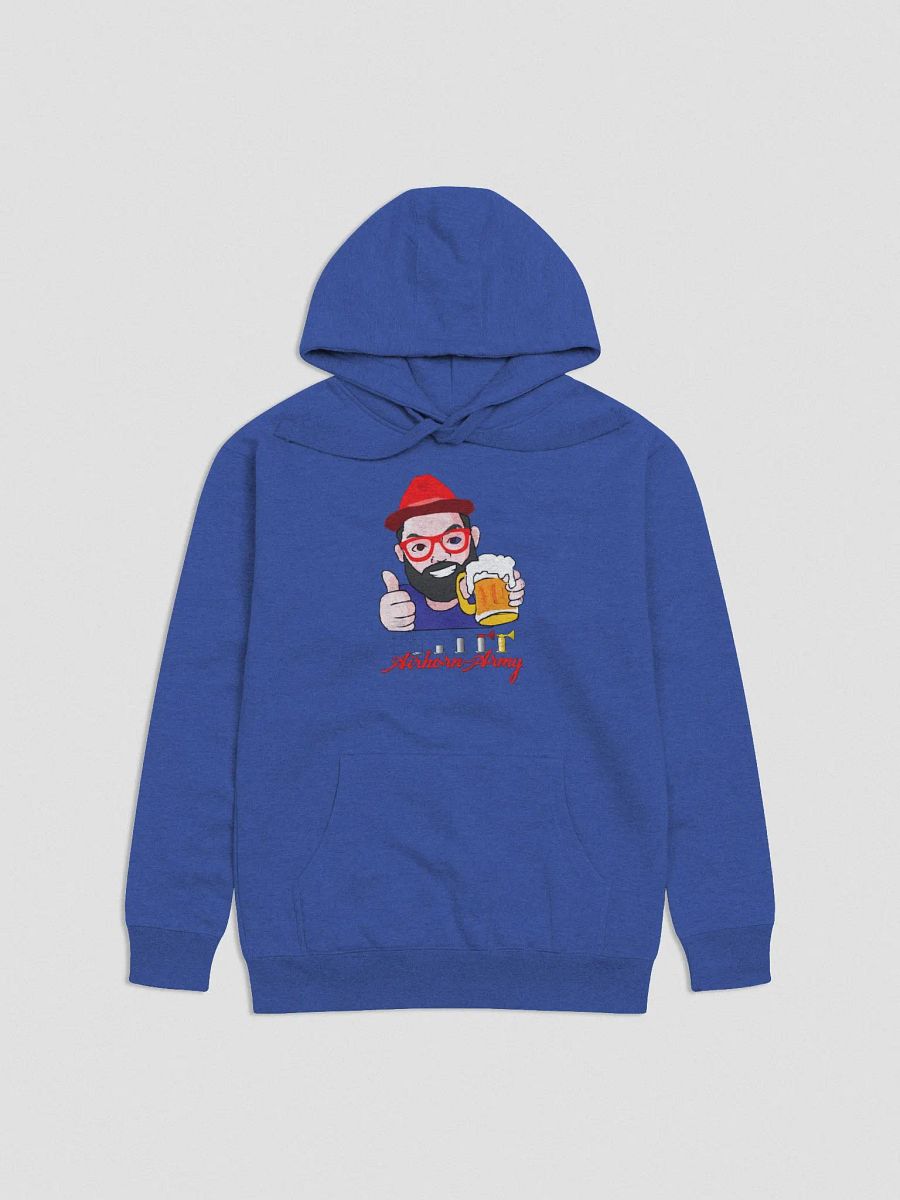 Questje Premium Hoodie airhorn-army big logo product image (11)