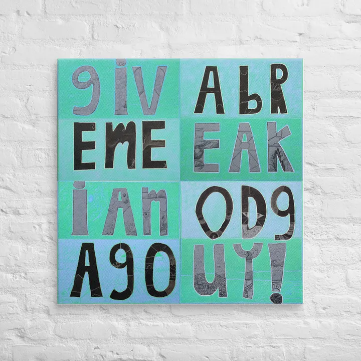 Another Good Guy on Canvas (32" x 32") product image (2)