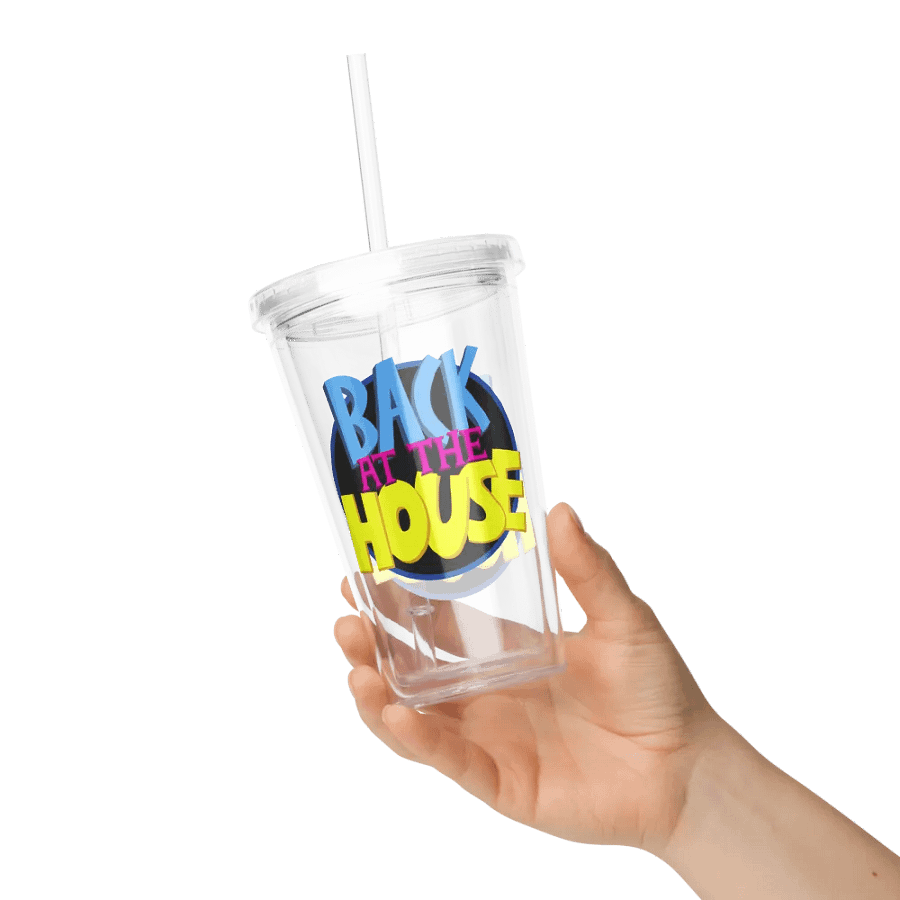 Back at the House Plastic Tumbler (Doubled-Walled) product image (5)