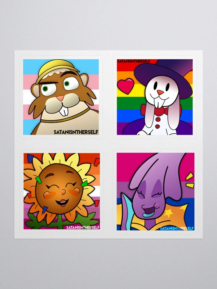 Peg Pride Sticker Sheet product image (1)