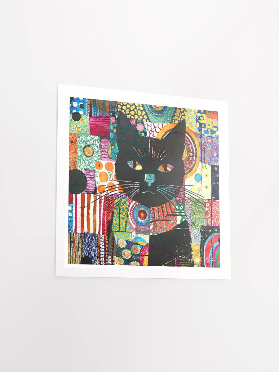 'Yo Kitty' by Edward Martin: Mixed Media Collage Print product image (4)