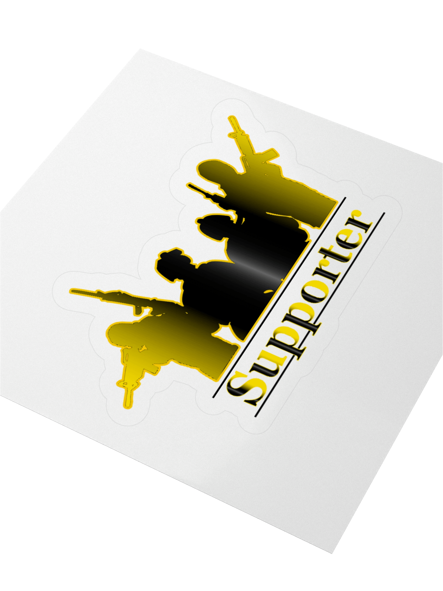 Supporter Stickers (Gold) product image (11)