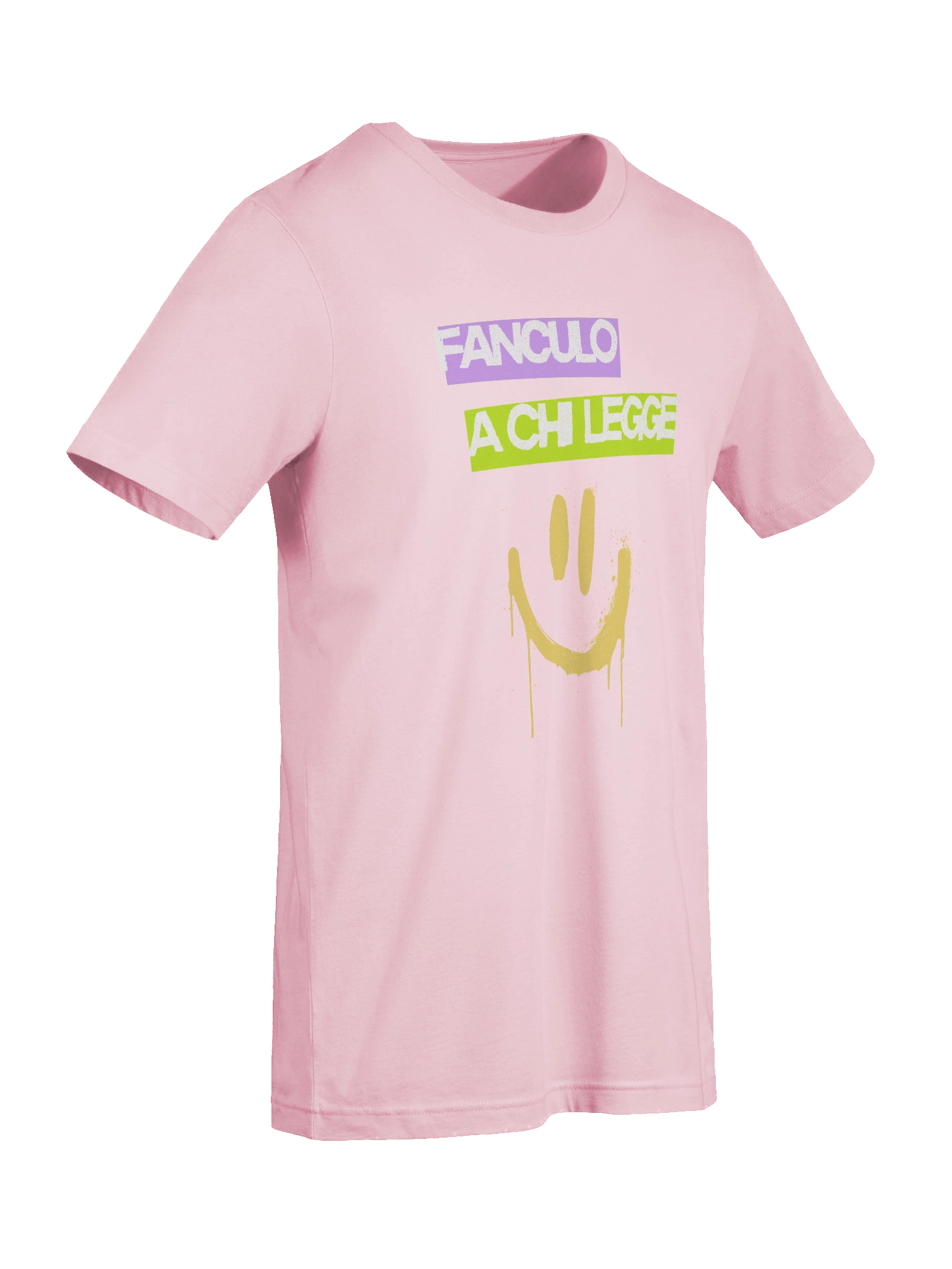 Fanculo a chi legge SOFT PINK & BERRY T-SHIRT product image (5)