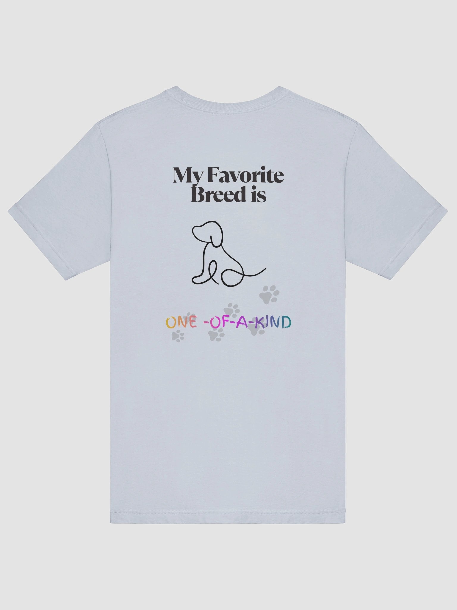 Whimsical Paw Print T-Shirt product image (51)