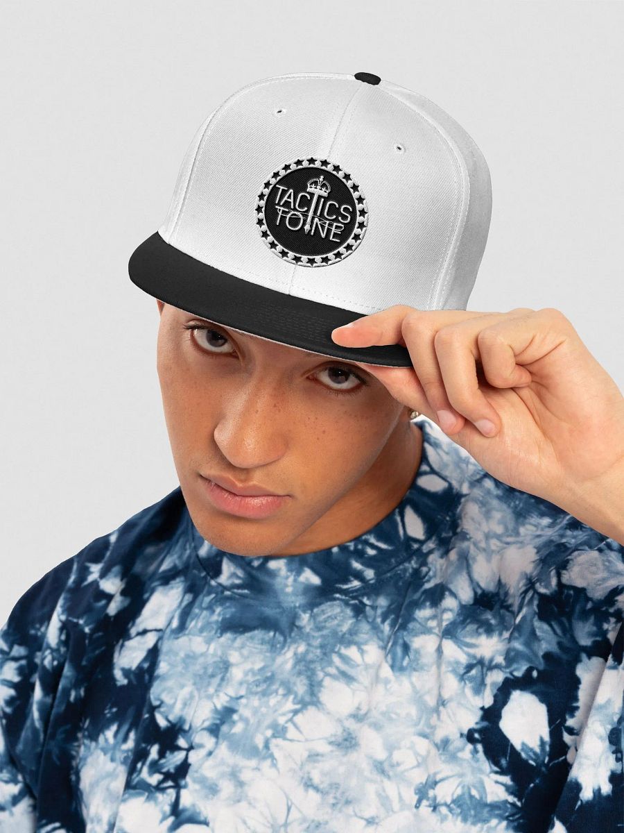 Royal Logo Snapback Cap - White&Black product image (5)