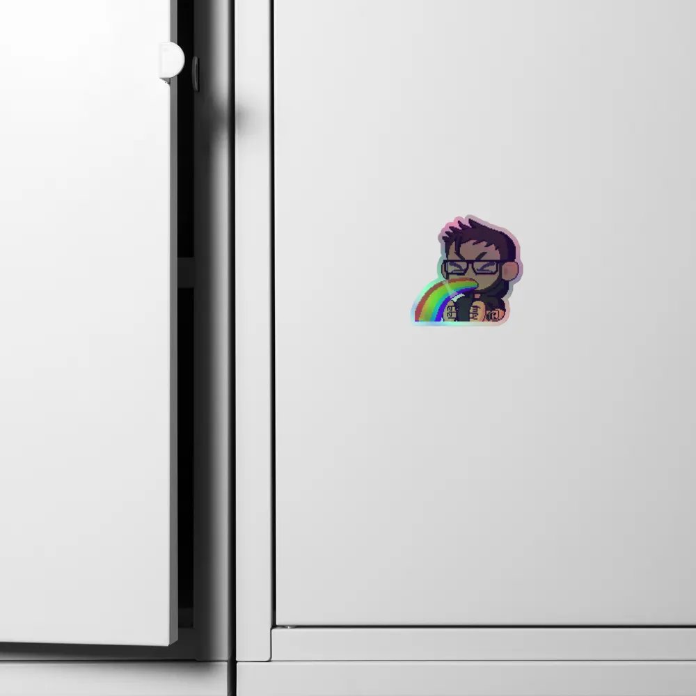 Rainbow Puke Sticker product image (6)