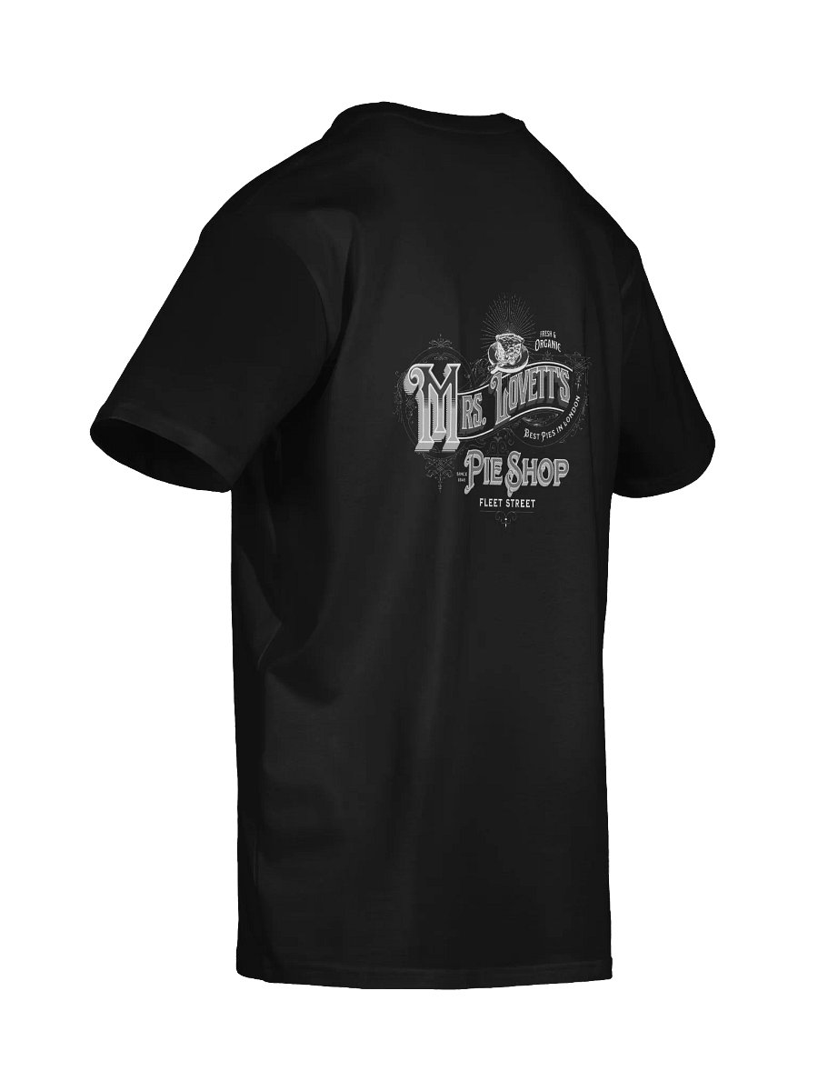 Mrs. Lovett’s Pie Shop T-Shirt – AS Color Unisex Premium Tee for Sweeney Todd & Broadway Fans product image (8)