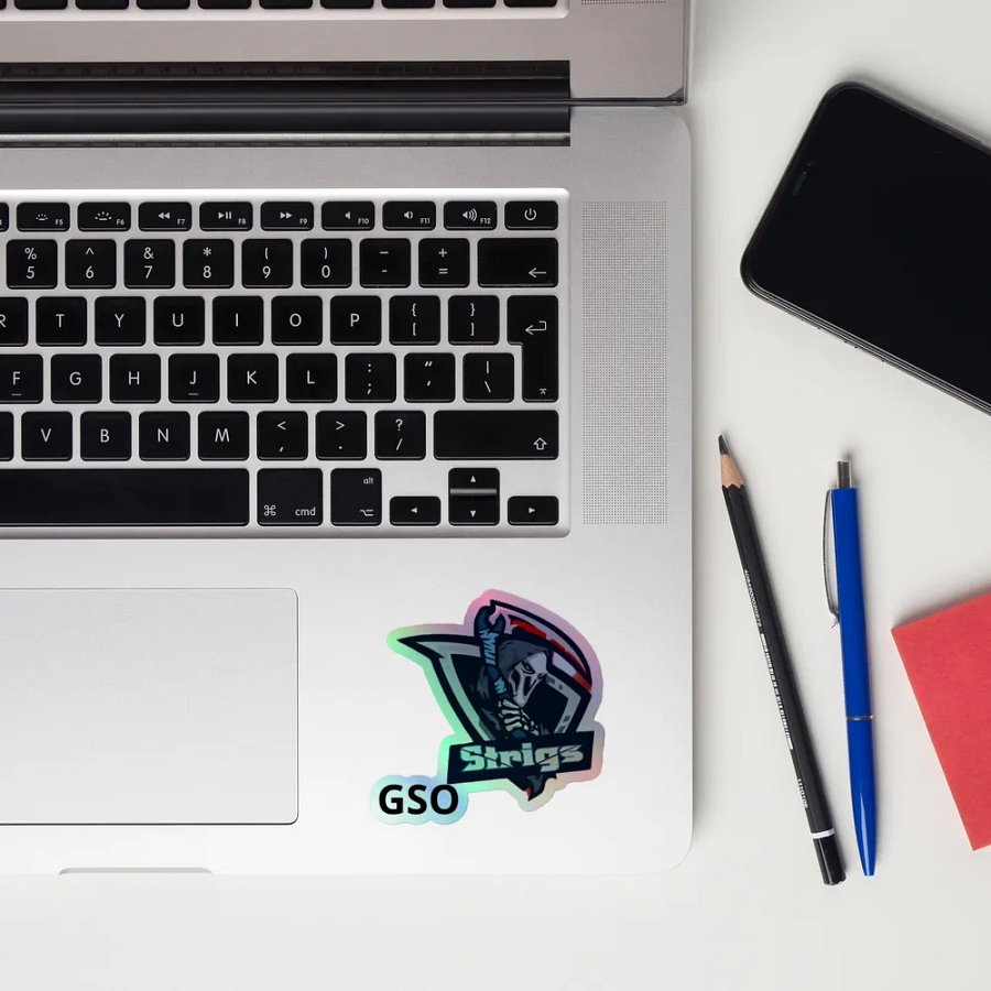 Strigs Holographic Skeleton Sticker Pack product image (10)