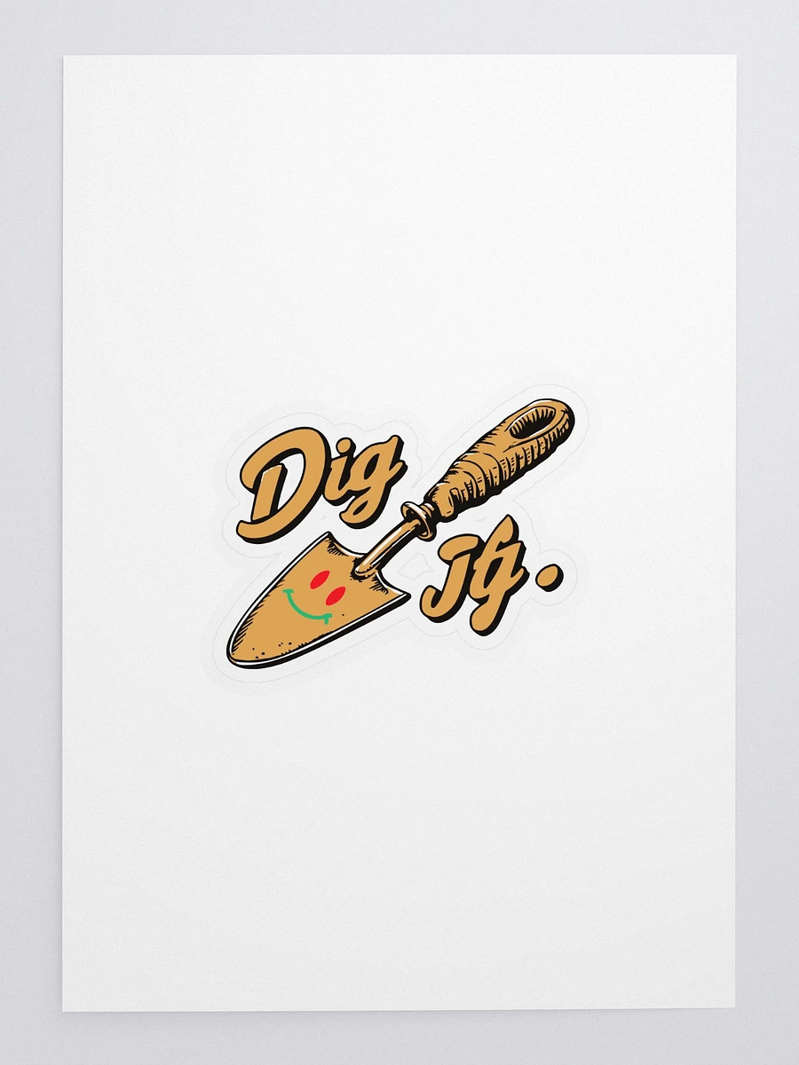 Dig It Trowel Sticker Sheet product image (3)