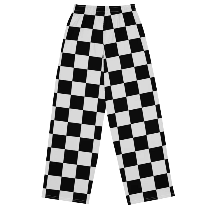 Black and Light Grey Checkered Pants Unisex 2XS - 6XL Sizes product image (1)